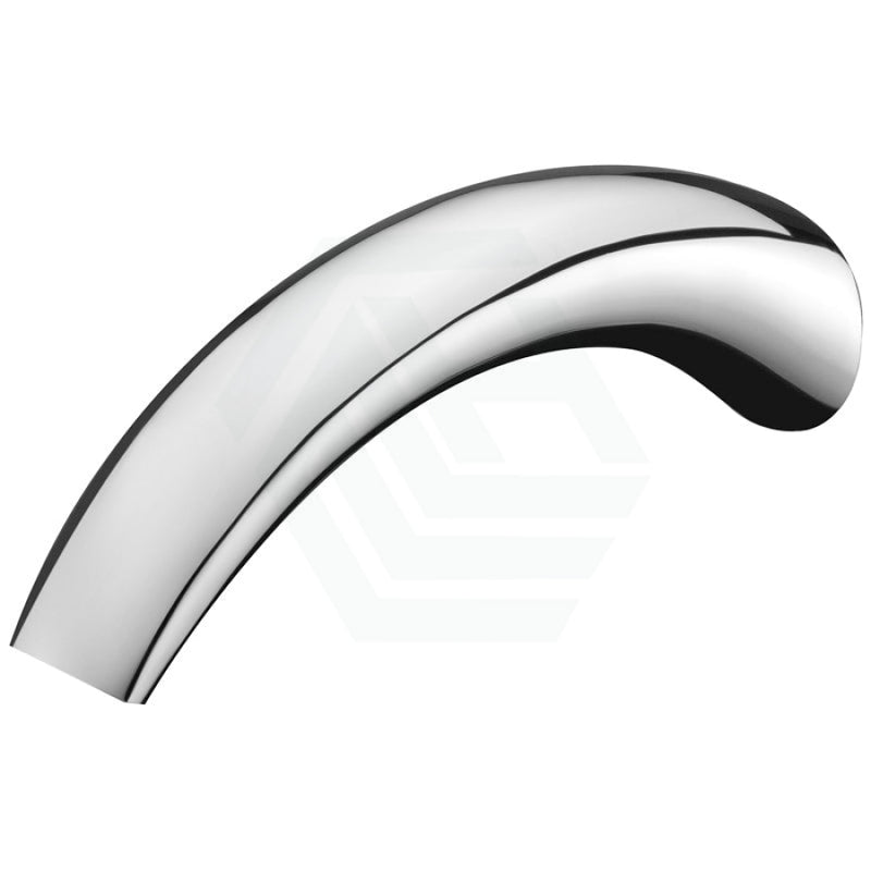 Crescent Brass Wall Mounted Waterfall Bath Spout Chrome