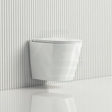 Zara Rimless Wall Hung Toilet Pan With Vortex Flushing Technology For Bathroom Pans